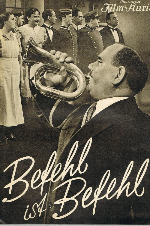 Befehl ist Befehl (1936) poster