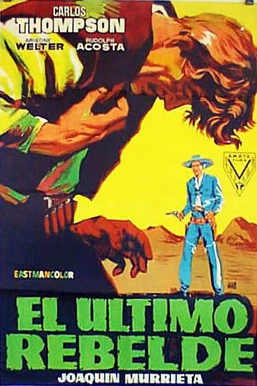 The Last Rebel (1958) poster