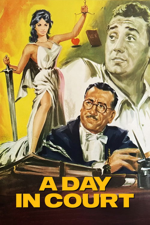 Un giorno in pretura (1954) poster