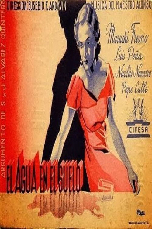 El agua en el suelo (1934) poster