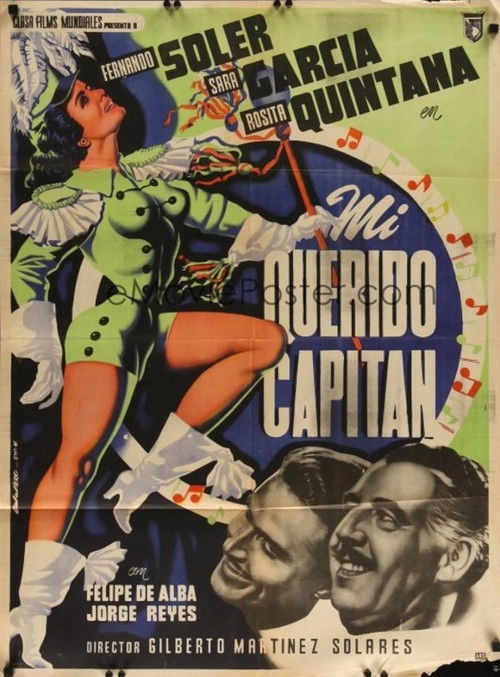 Mi querido capitán (1950) poster
