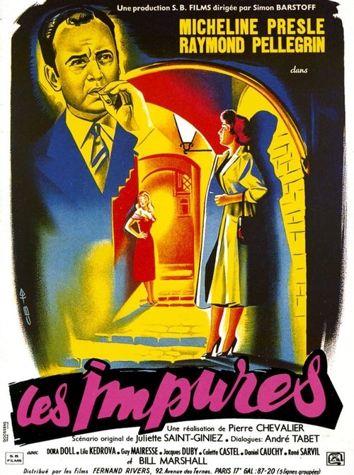 Les impures (1954) poster