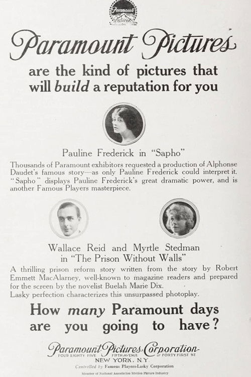 The Prison Without Walls (1917) poster