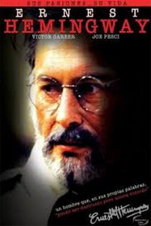 The Legendary Life of Ernest Hemingway (1988) poster