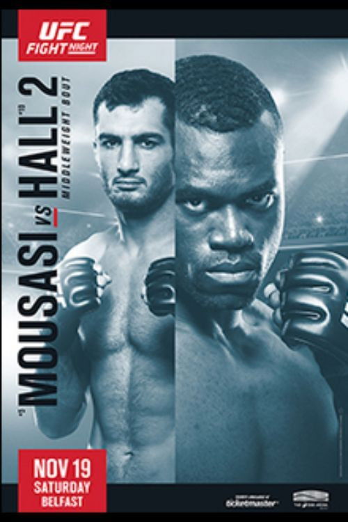 UFC Fight Night 99: Mousasi vs. Hall 2 (2016) poster