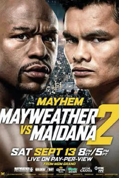 Floyd Mayweather Jr. vs. Marcos Maidana II (2014) poster