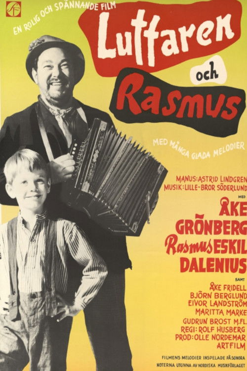 Luffaren och Rasmus (1955) poster