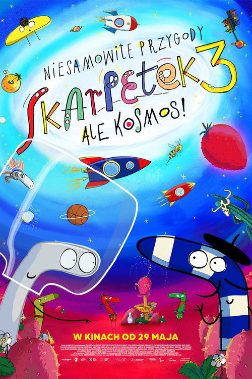 Niesamowite przygody skarpetek 3. Ale kosmos! (2026) poster