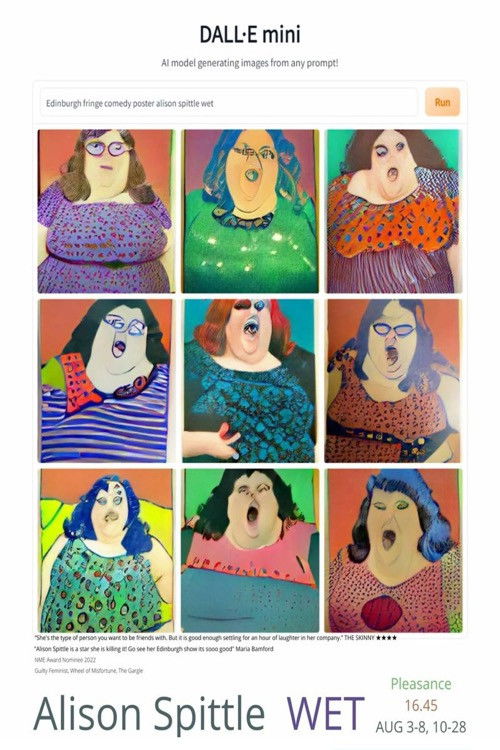 Alison Spittle: Wet (2023) poster