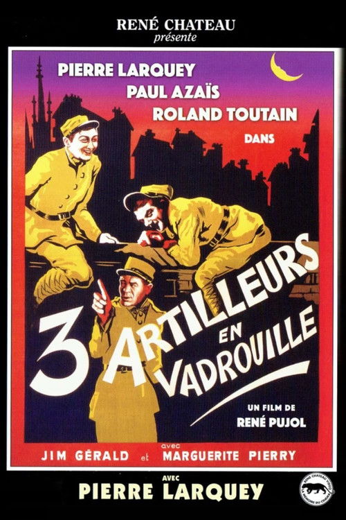 Trois Artilleurs en vadrouille (1938) poster