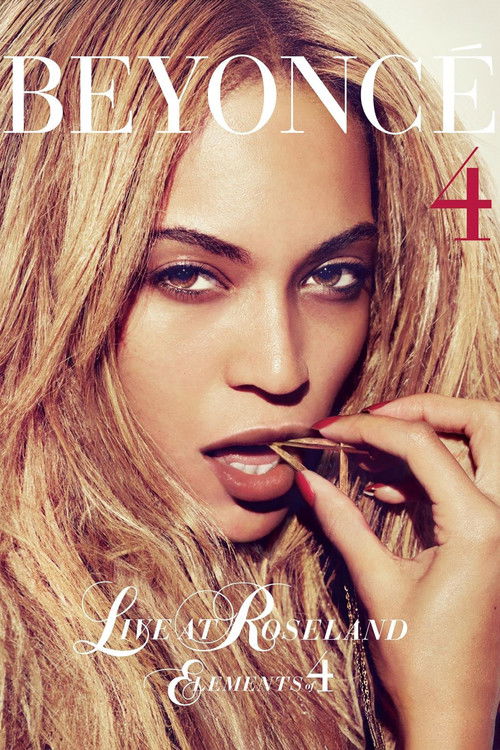 Beyoncé: Live at Roseland - Elements of 4 (2011) poster