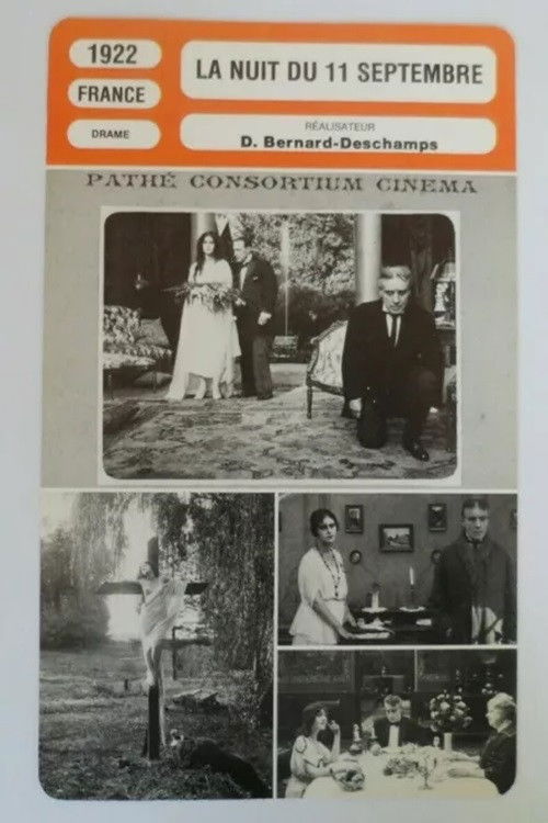 The Night of September 11 (1922) poster