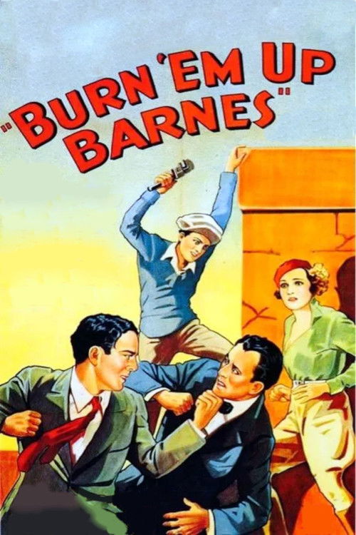 Burn 'Em Up Barnes (1934) poster