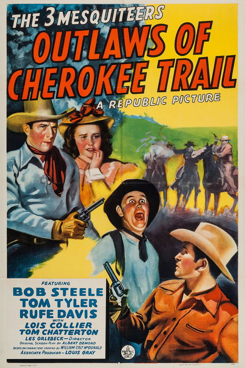 Outlaws of Cherokee Trail (1941) poster