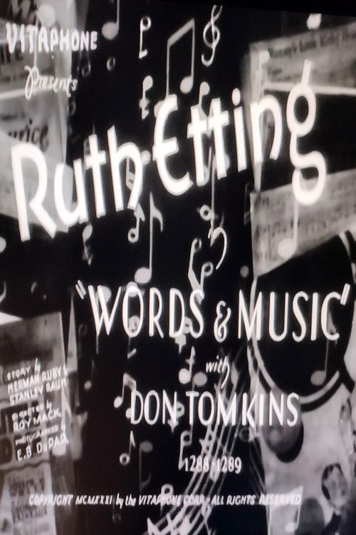 Words & Music (1931) poster