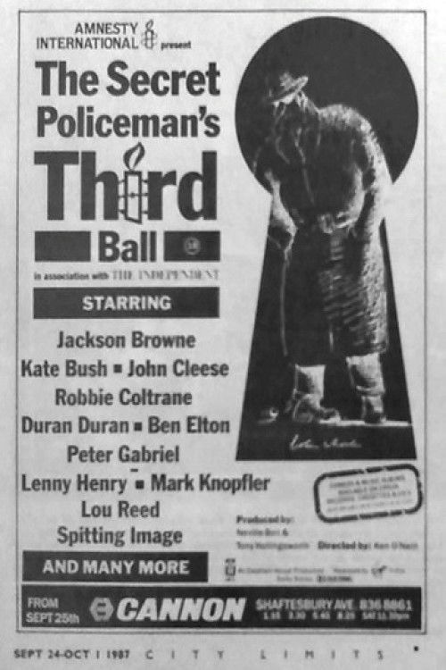 The Secret Policeman’s Third Ball (1987) poster