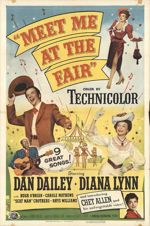 Meet Me at the Fair (1953) poster