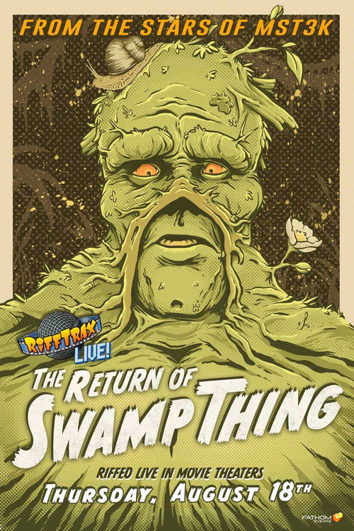 RiffTrax Live: The Return of Swamp Thing (2022) poster