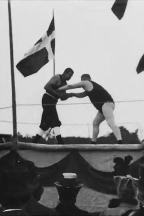 Bech Olsens og Poul Pons' brydekamp (1899) poster