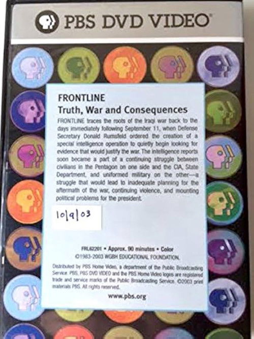 Truth, War and Consequences (2003) poster