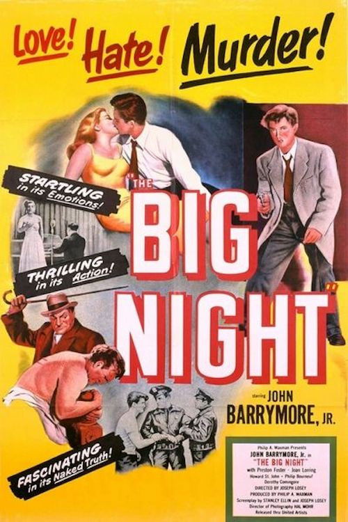 The Big Night (1951) poster