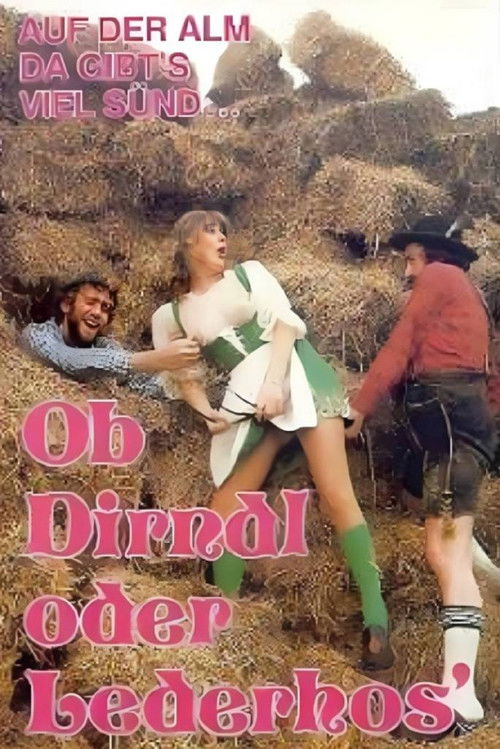 Ob Dirndl oder Lederhose - gejodelt wird ganz wild drauflos (1974) poster