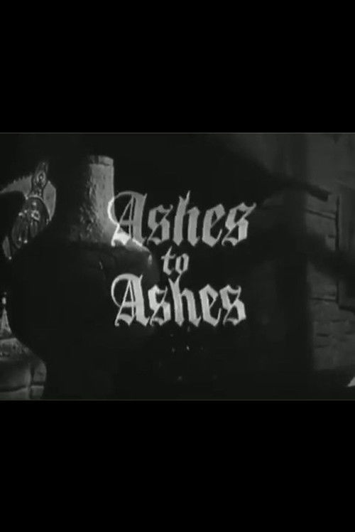 Ashes to Ashes (1965) poster