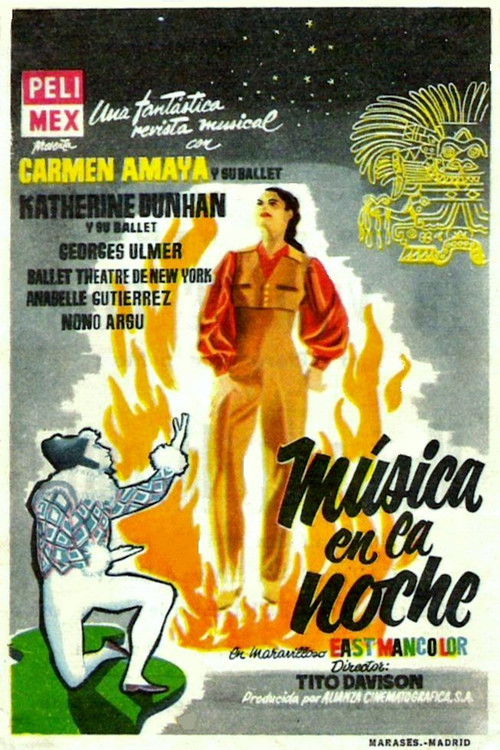 Música en la noche (1958) poster