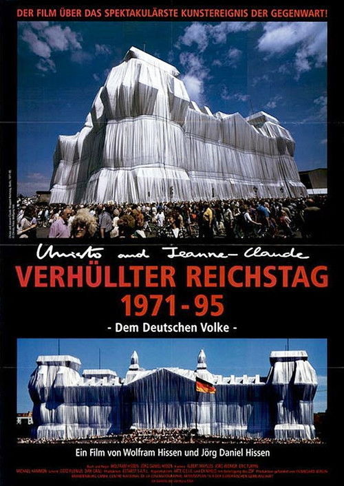 Christo & Jeanne-Claude: Wrapped Reichstag, Berlin 1971-1995 (1996) poster