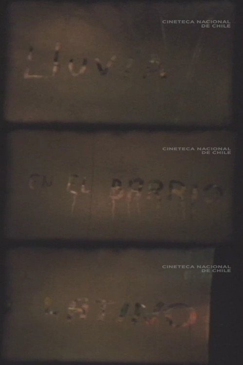 Rain in the Latino Quarter (1961) poster