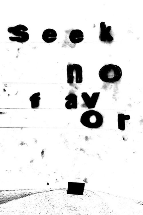 Seek No Favor (2025) poster
