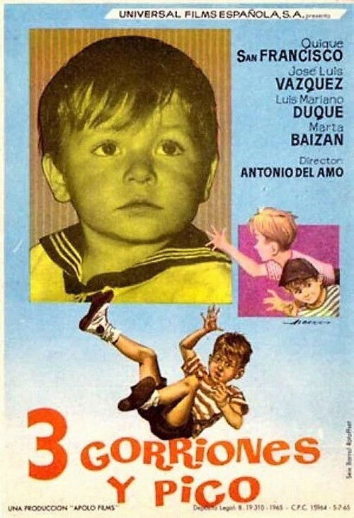 Tres gorriones y pico (1965) poster