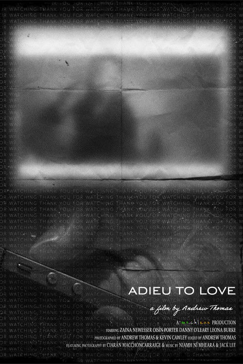 adieu to love (2020) poster