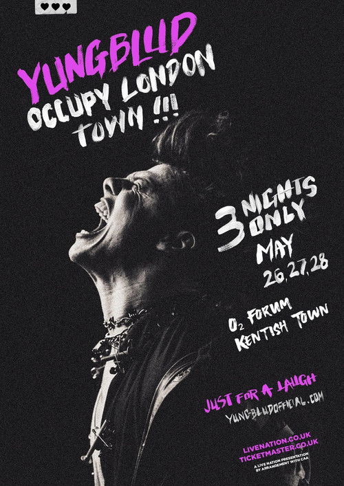 YUNGBLUD LIVE AT BRIXTON ACADEMY (2020) poster