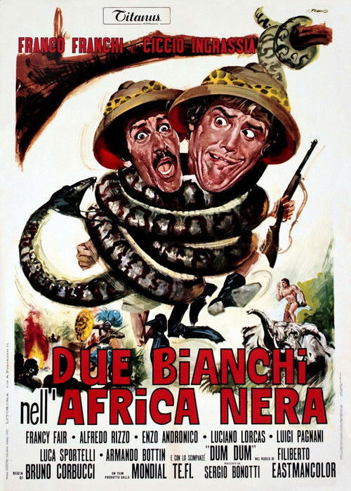 Two Whites in Dark Africa (1970) poster