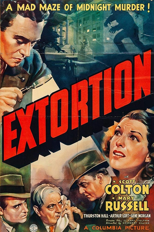 Extortion (1938) poster