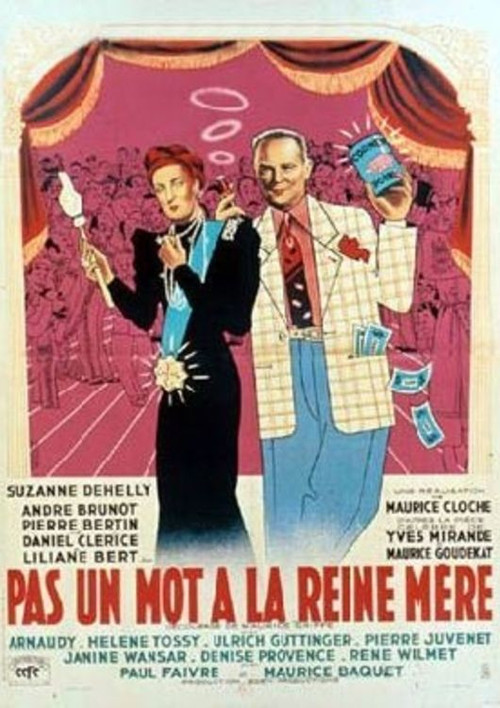 Pas un mot à la reine mère (1946) poster