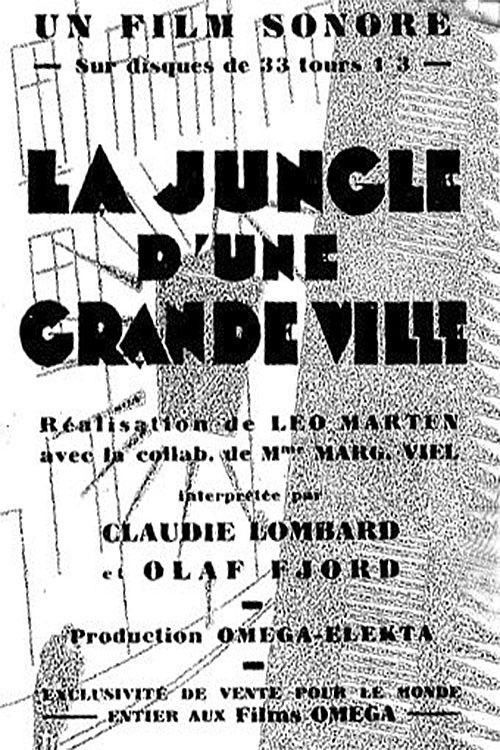 Big City Jungle (1930) poster