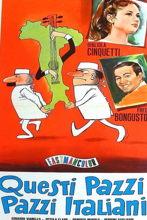 Questi pazzi, pazzi italiani (1965) poster