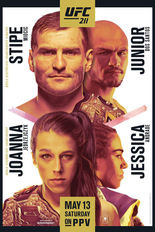 UFC 211: Miocic vs. dos Santos 2 (2017) poster