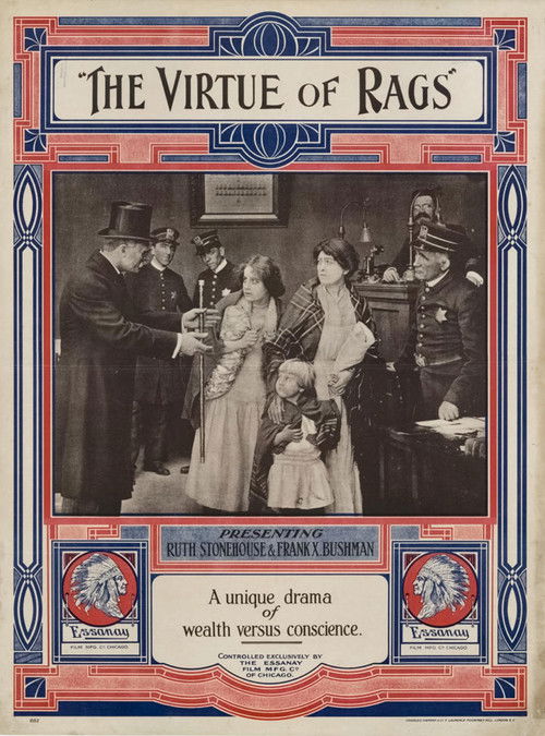 The Virtue of Rags (1912) poster