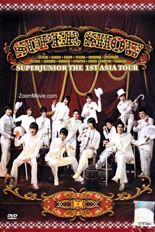 Super Junior World Tour - Super Show (2008) poster