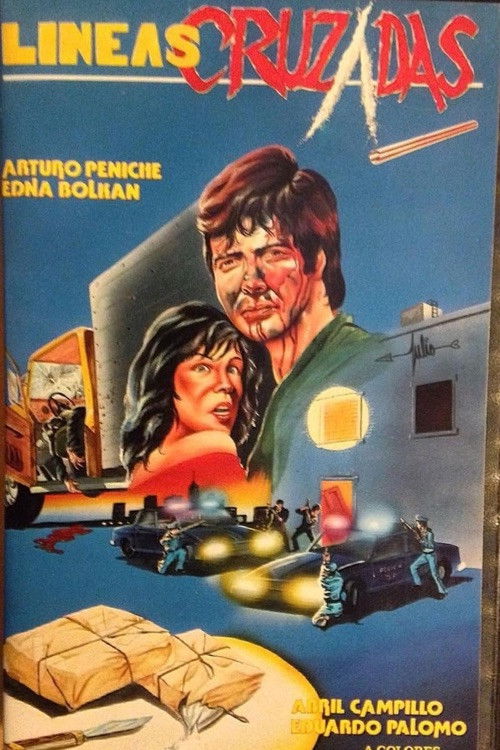 Líneas cruzadas (1987) poster