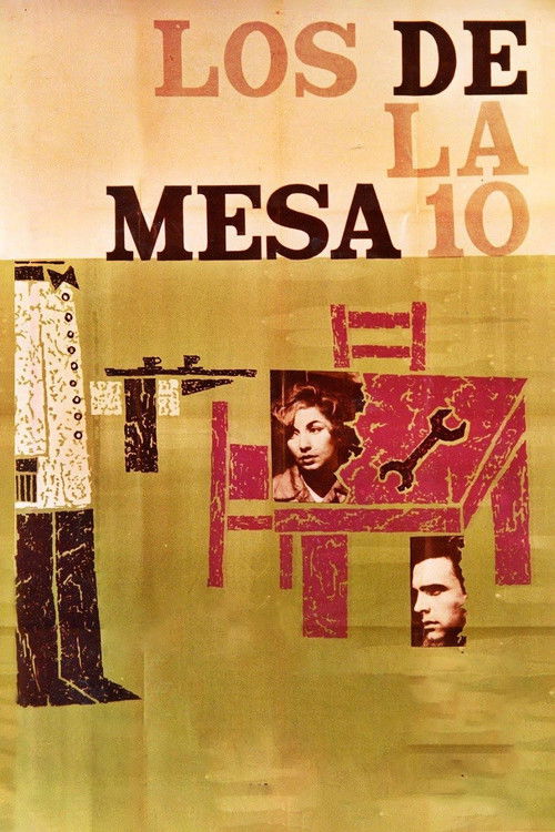 Los de la mesa 10 (1960) poster