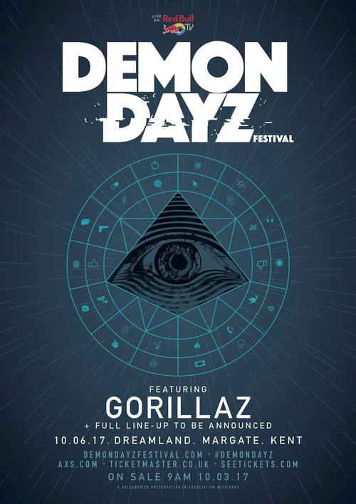 Gorillaz: Demon Dayz Festival (2017) poster