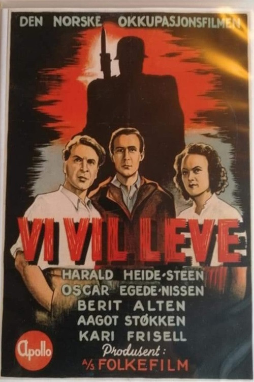 Vi vil leve (1946) poster