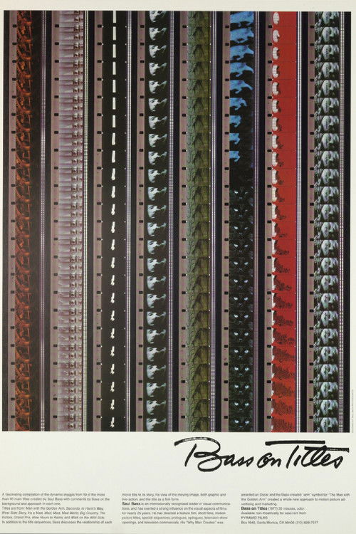 Bass on Titles (1977) poster