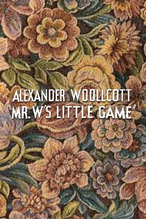 Mr. W's Little Game (1934) poster