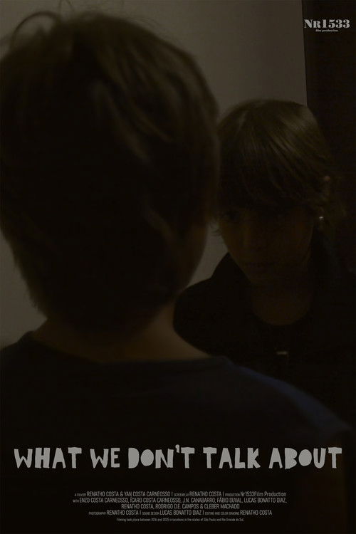 What we don't talk about (2025) poster