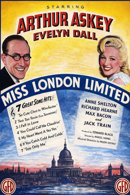 Miss London Ltd. (1943) poster